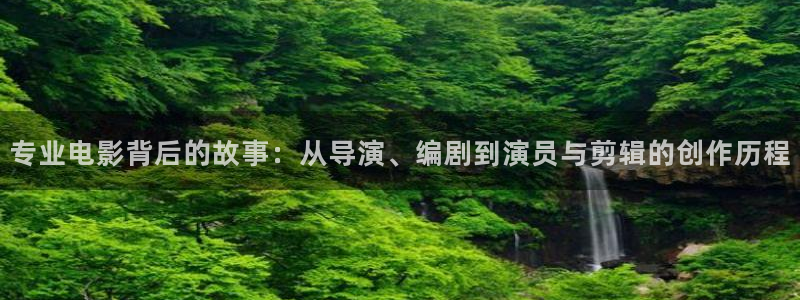 秋霞日本电影网：专业电影背后的故事：从导演、编剧到演员与剪辑的创作历程